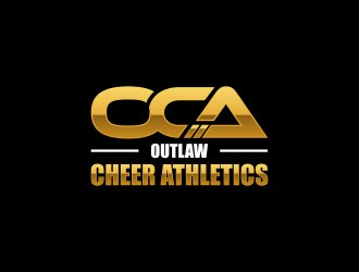 Outlaw Cheer Athletics logo design by haidar