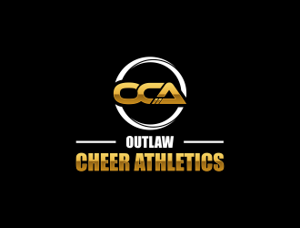 Outlaw Cheer Athletics logo design by haidar