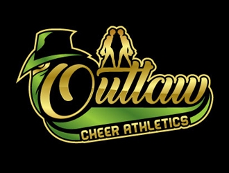 Outlaw Cheer Athletics logo design by gogo