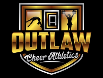 Outlaw Cheer Athletics logo design by MAXR