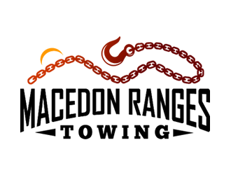 Macedon Ranges Towing logo design by Coolwanz