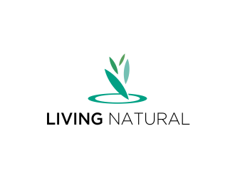 Living Natural logo design by DiDdzin
