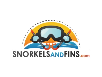 SnorkelsAndFins.com logo design by blink