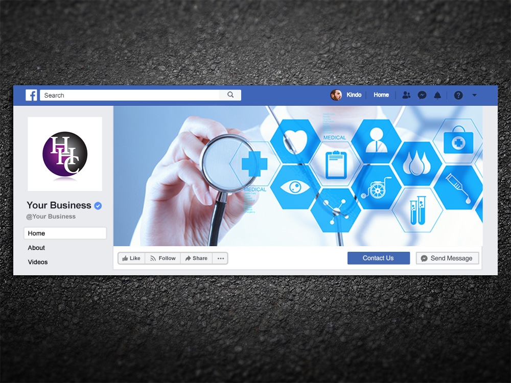 Holtzman Healthcare Consulting logo design by Kindo