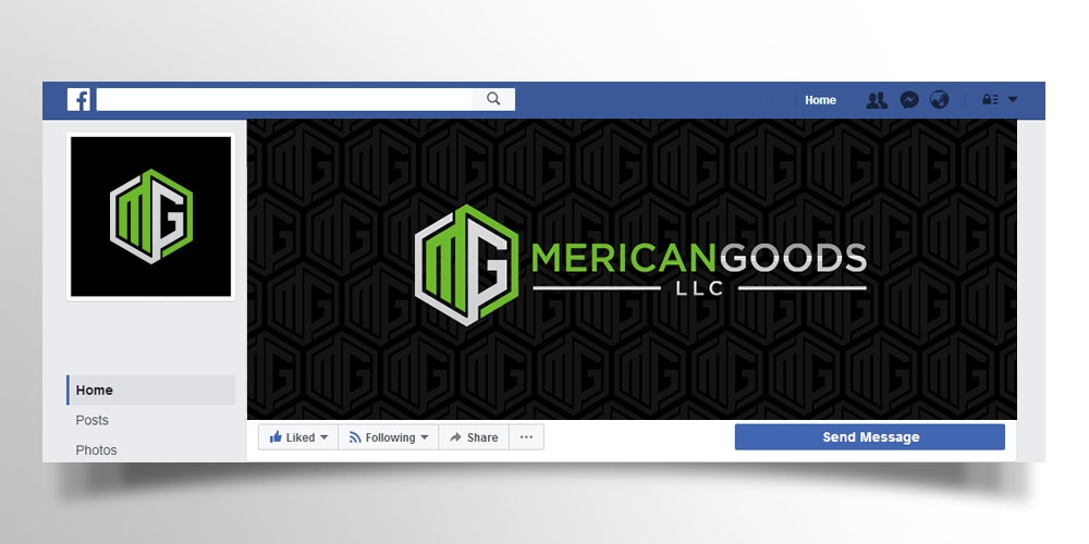MericanGoods LLC logo design by scriotx
