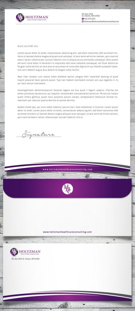 Holtzman Healthcare Consulting logo design by scriotx