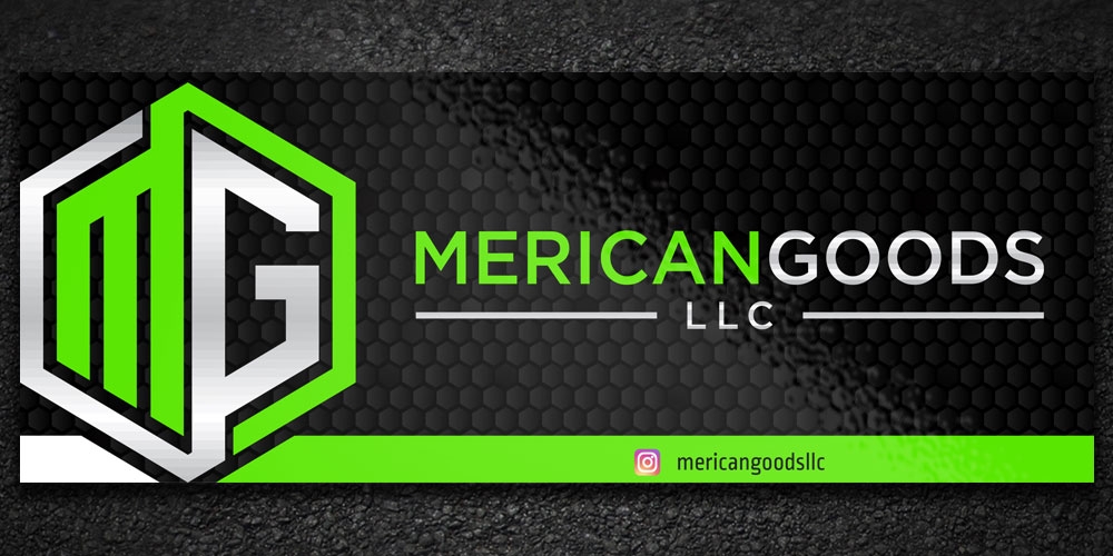 MericanGoods LLC logo design by Boomstudioz