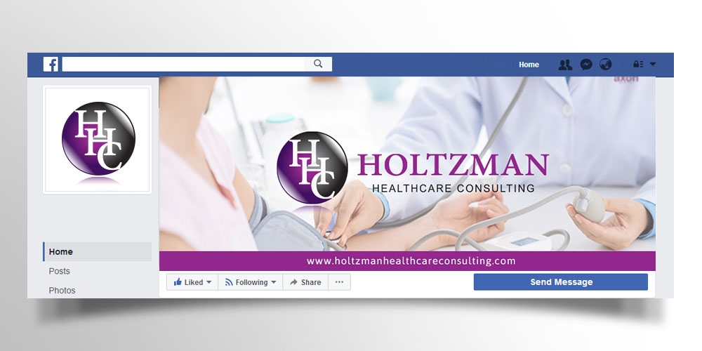 Holtzman Healthcare Consulting logo design by scriotx