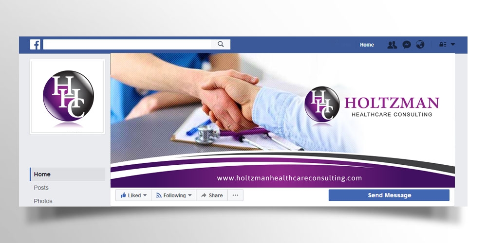 Holtzman Healthcare Consulting logo design by scriotx
