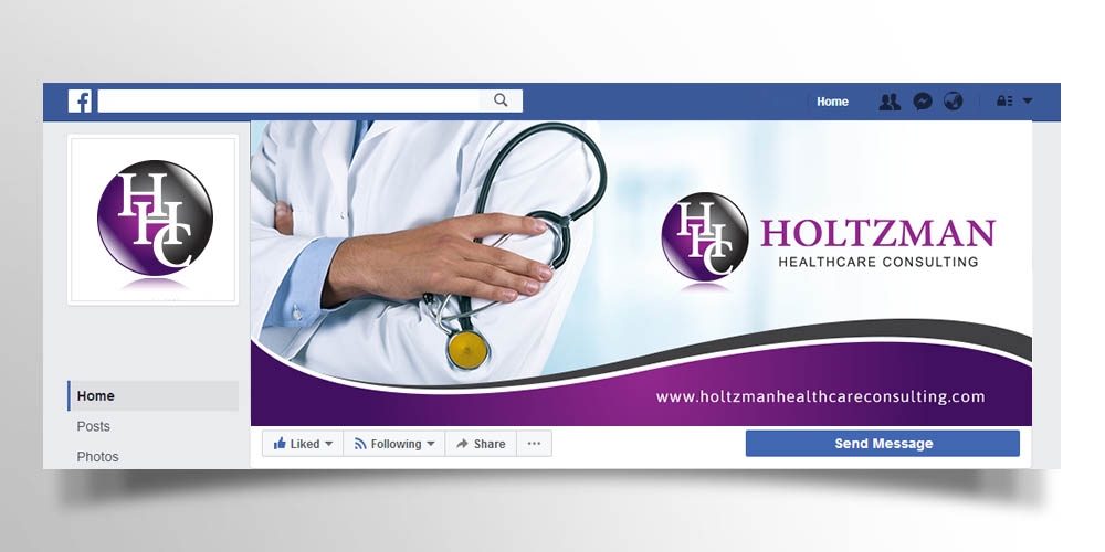 Holtzman Healthcare Consulting logo design by scriotx