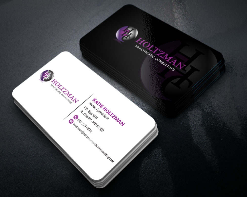 Holtzman Healthcare Consulting logo design by Boomstudioz