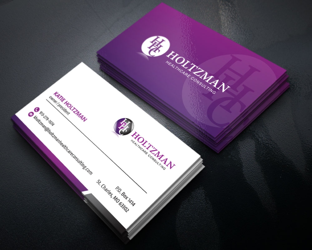 Holtzman Healthcare Consulting logo design by Boomstudioz