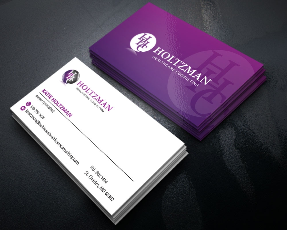 Holtzman Healthcare Consulting logo design by Boomstudioz
