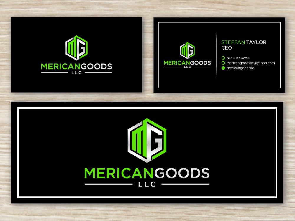 MericanGoods LLC logo design by labo