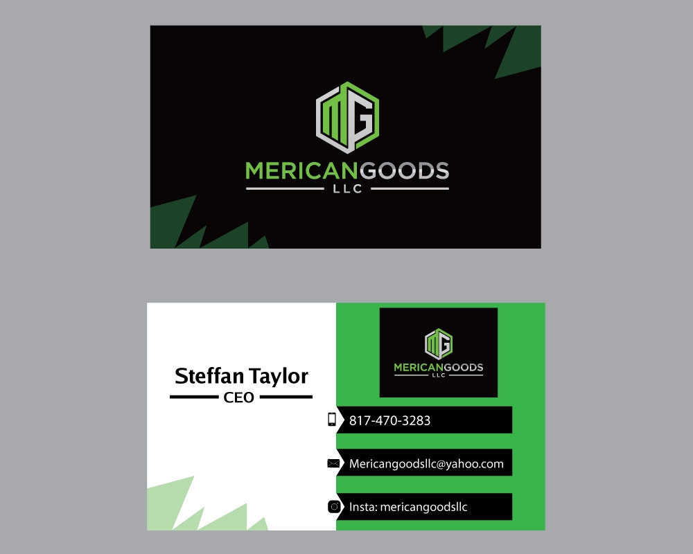 MericanGoods LLC logo design by Webphixo