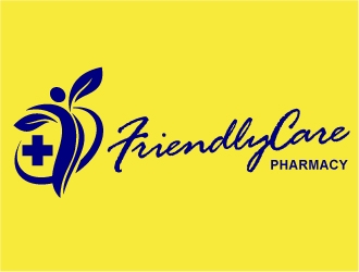 FriendlyCare Pharmacy logo design by Dawnxisoul393