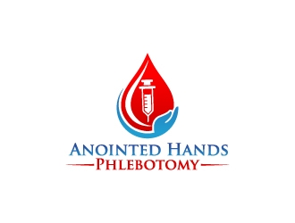 Anointed Hands Concierge Phlebotomy Services, LLC logo design by jaize