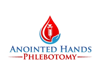 Anointed Hands Concierge Phlebotomy Services, LLC logo design by jaize