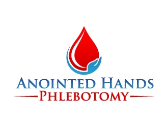 Anointed Hands Concierge Phlebotomy Services, LLC logo design by jaize
