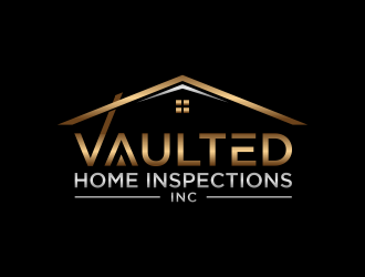 Vaulted Home Inspections Inc logo design by ammad