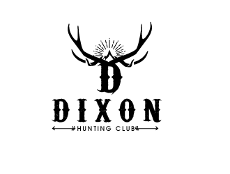 Dixon Hunting Club logo design by bloomgirrl