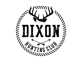 Dixon Hunting Club logo design by cikiyunn