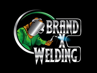 Brand X Welding logo design by LogoInvent