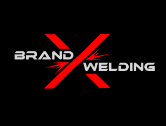 Brand X Welding logo design by BeDesign