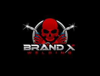 Brand X Welding logo design by lestatic22