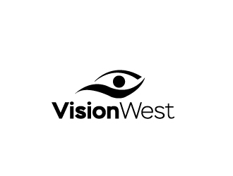 Vision West logo design by Marianne