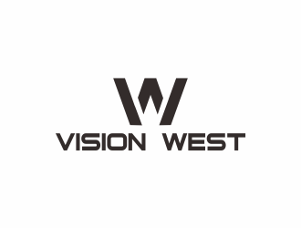 Vision West logo design by luckyprasetyo