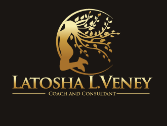 Latosha L. Veney logo design by bloomgirrl