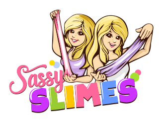 Sassy Slimes logo design by veron