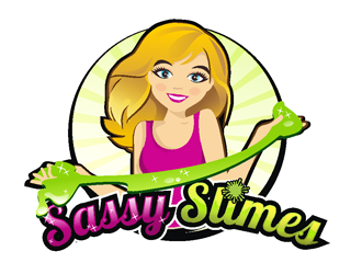 Sassy Slimes logo design by coco