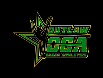 Outlaw Cheer Athletics logo design by beejo
