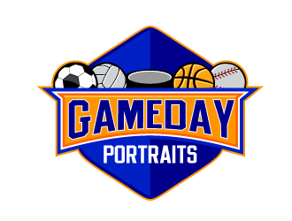 GameDay Portraits logo design by Ultimatum