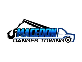 Macedon Ranges Towing logo design by Benok