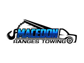 Macedon Ranges Towing logo design by Benok