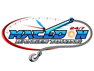 Macedon Ranges Towing logo design by Suvendu
