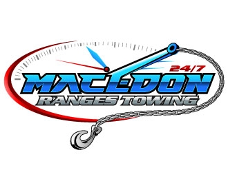 Macedon Ranges Towing logo design by Suvendu