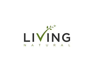 Living Natural logo design by blackcane