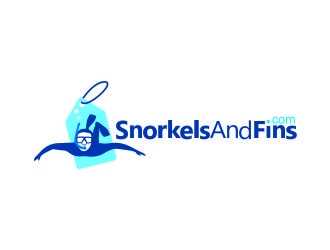 SnorkelsAndFins.com logo design by pakde