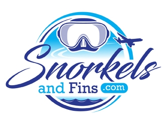 SnorkelsAndFins.com logo design by MAXR
