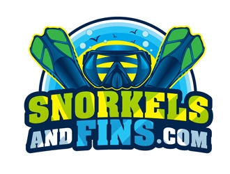 SnorkelsAndFins.com logo design by DreamLogoDesign