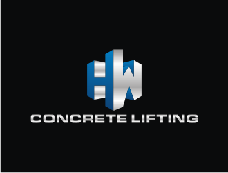H&W Concrete Lifting logo design by andayani*