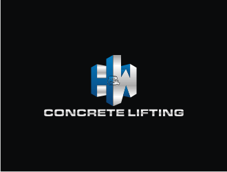 H&W Concrete Lifting logo design by andayani*