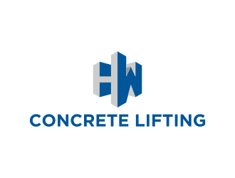 H&W Concrete Lifting logo design by salis17