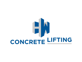 H&W Concrete Lifting logo design by salis17