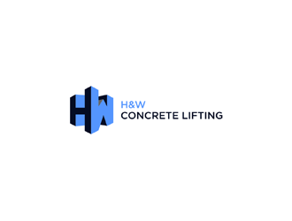 H&W Concrete Lifting logo design by KQ5