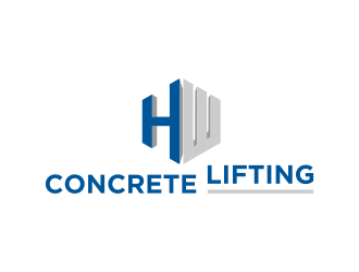 H&W Concrete Lifting logo design by salis17